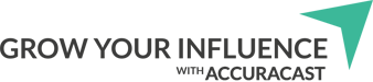 Logo - Grow Your Influence with AccuraCast